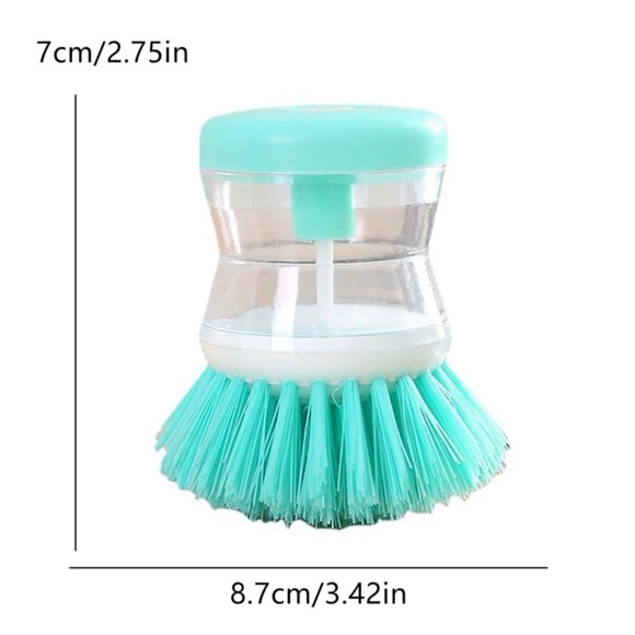 Cleaning Brush with Liquid Soap Dispenser - Picture 2 of 5